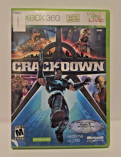 Crackdown microsoft xbox - microsoft, 360