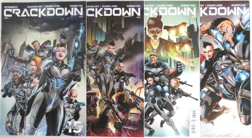 Crackdown comic set 2 3 - set,